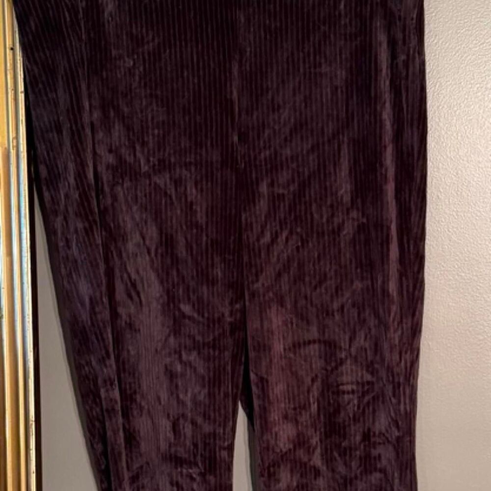 Old-navy Women's Purple and Brown Trousers
